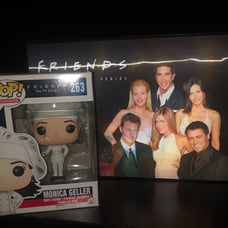 Friends Blue Ray Collection & Funko Pop