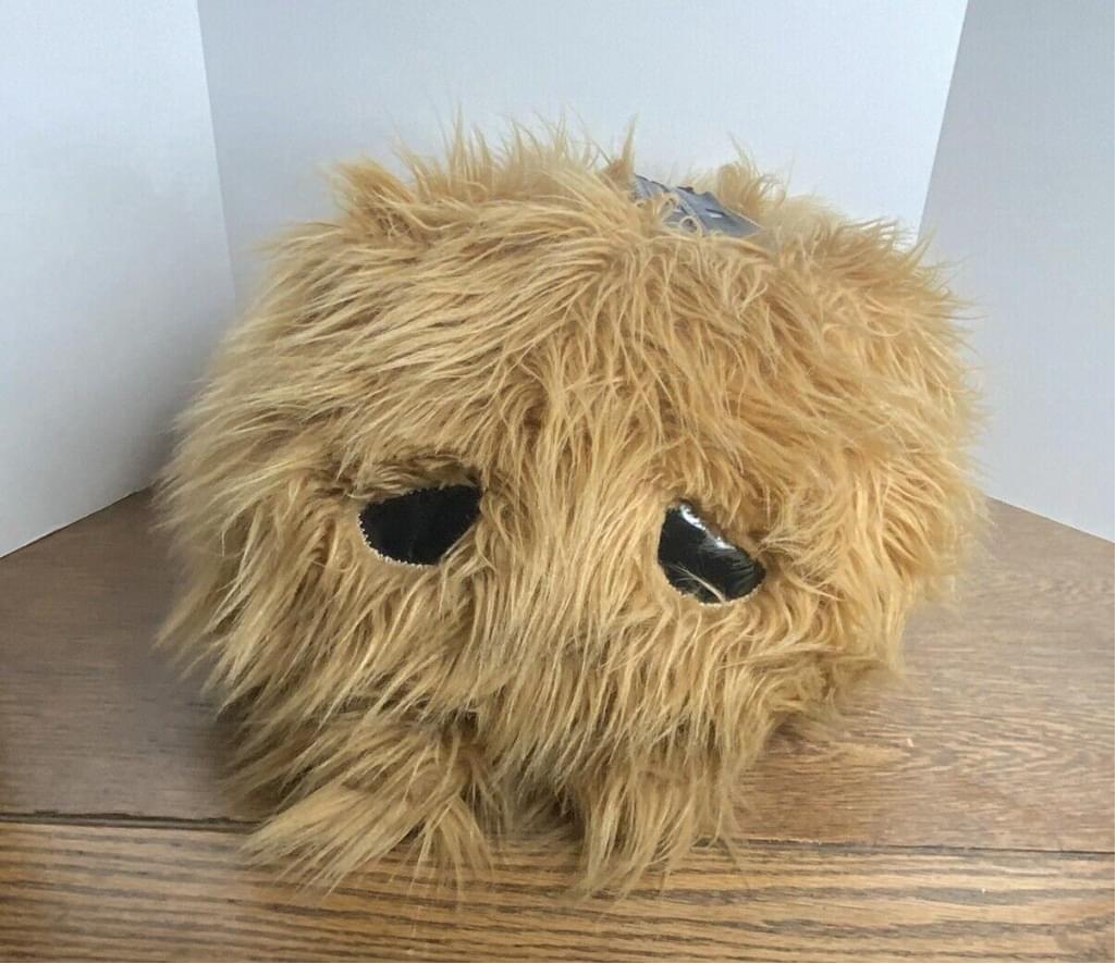 Star Wars Chewbacca Rare Cute Cube Furry Plush 16” X 16” Wookie