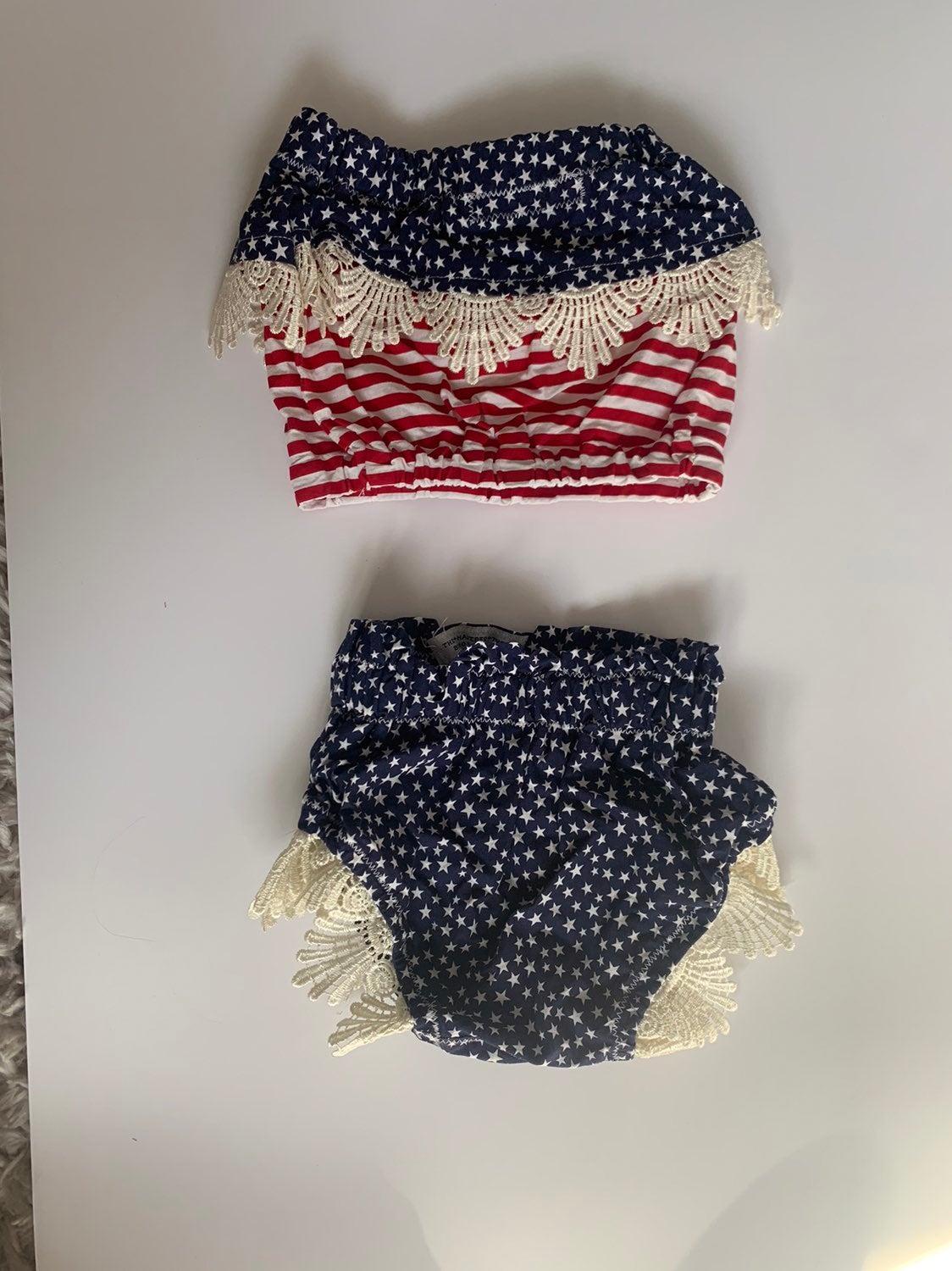 Stars and stripes toddler outfit