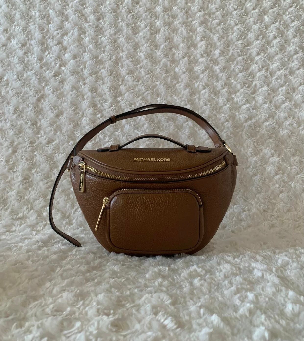 Michael Kors Erin XS Waist Pack/Crissbody - Luggage
