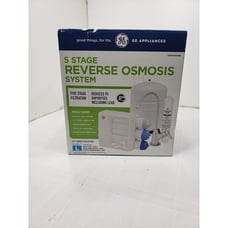 GE 5 Stage Premium Reverse Osmosis Water Filtration System, GXRV40TBN