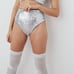 (S) FOR LOVE AND LEMONS Glimmer Sequin High Waist Panty