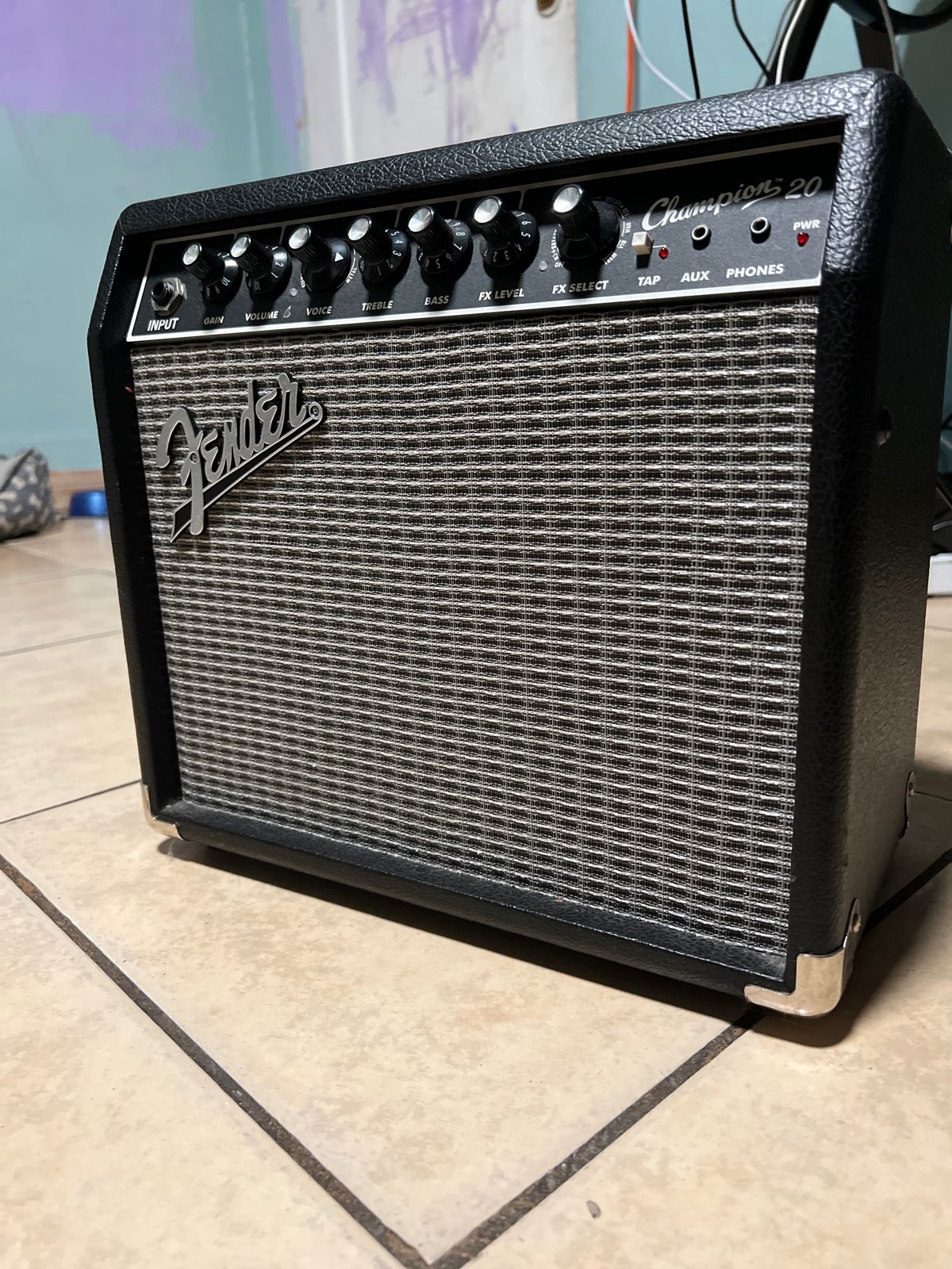 Fender “Champion 20” amp