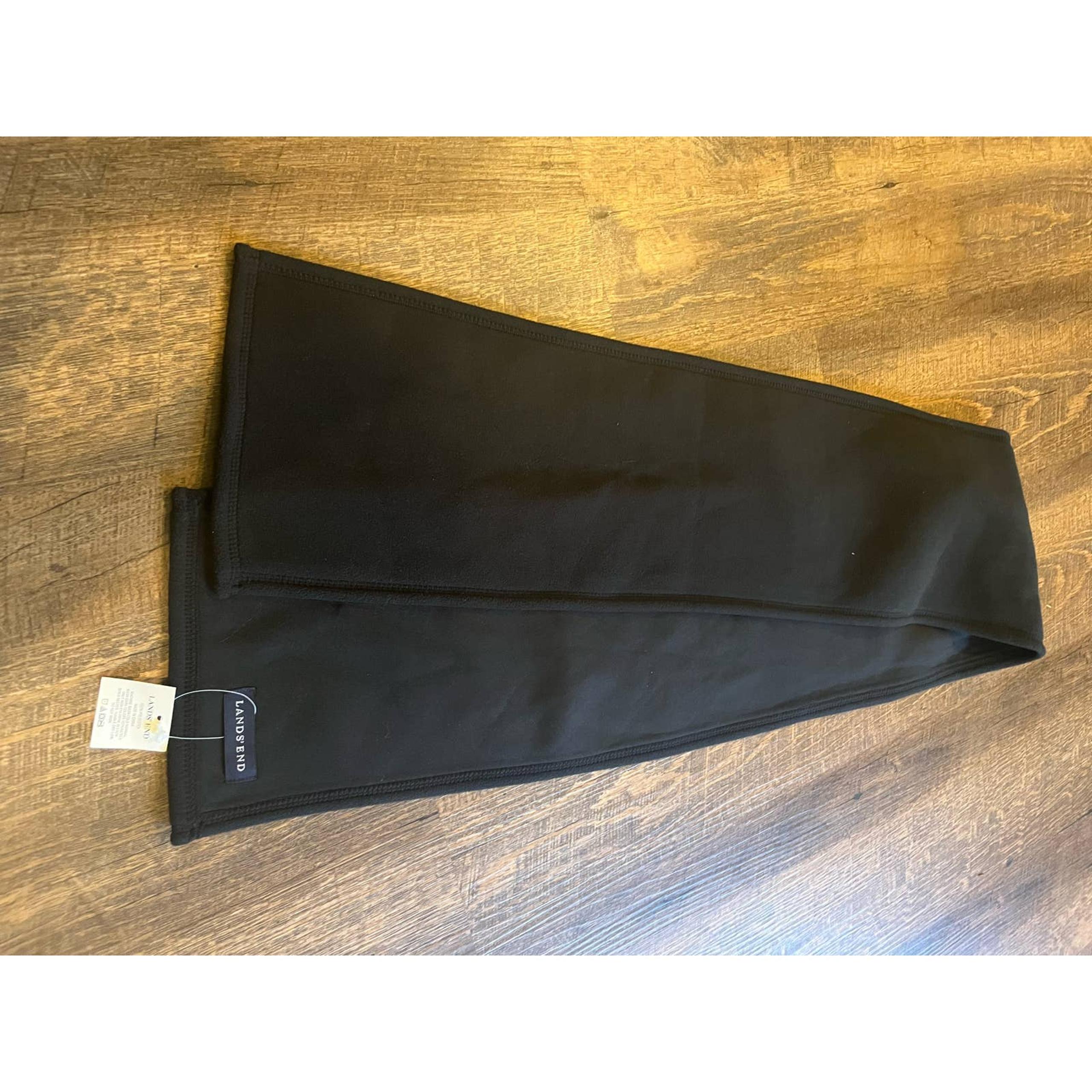 Lands end black scarf
