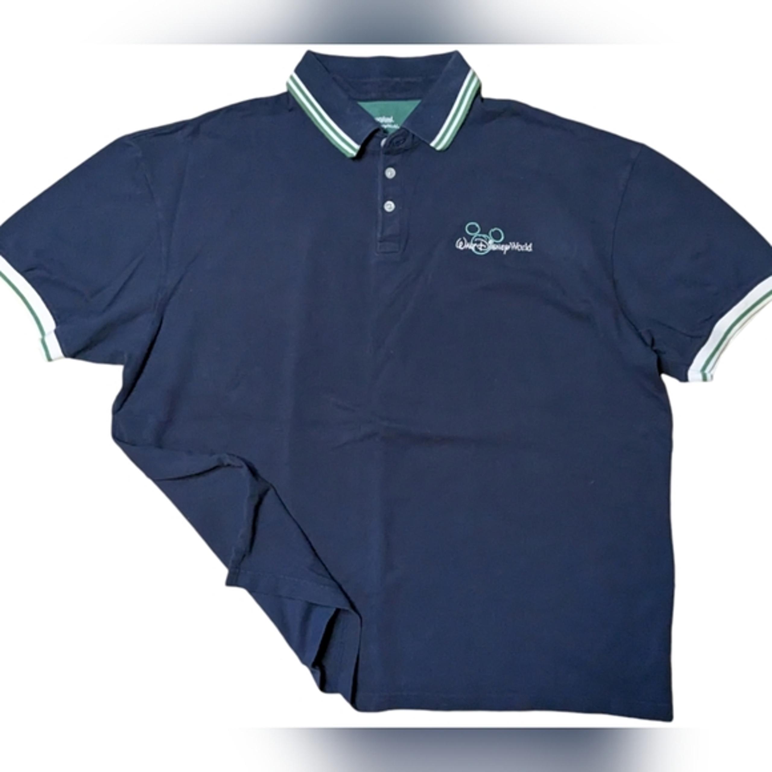 Disneyland Resort Walt Disney World Embroidered Polo Golf Shirt Men’s Size XL