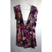 Torrid SZ 4 NWT MULTI LEAVES SUPER SOFT SMOCKED OFF SHOULDER TOP