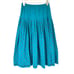 VTG 90s David Wayne Turquoise Paisley Peasant Skirt Small