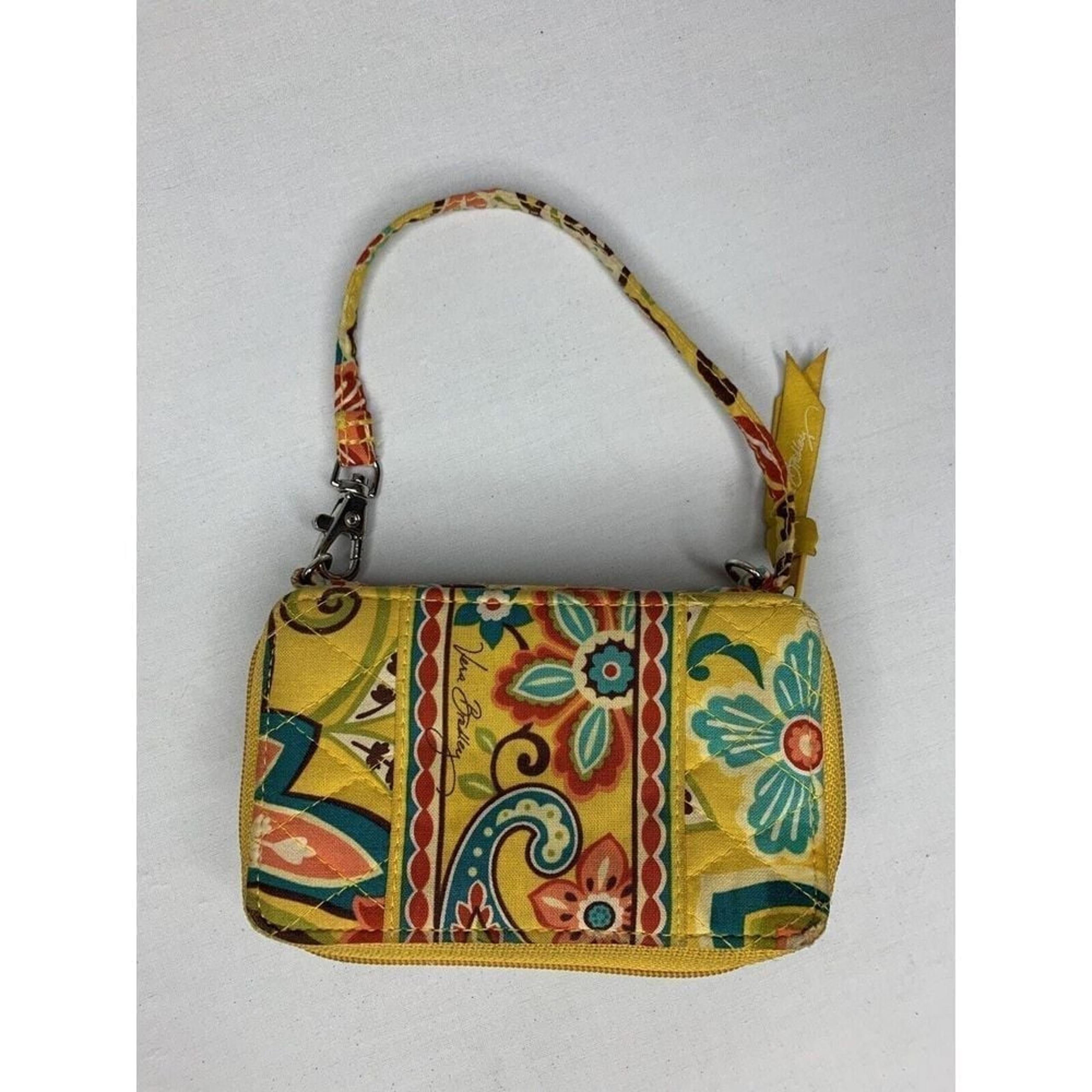 VERA BRADLEY LIZZY WALLET PROVENCAL YELLOW