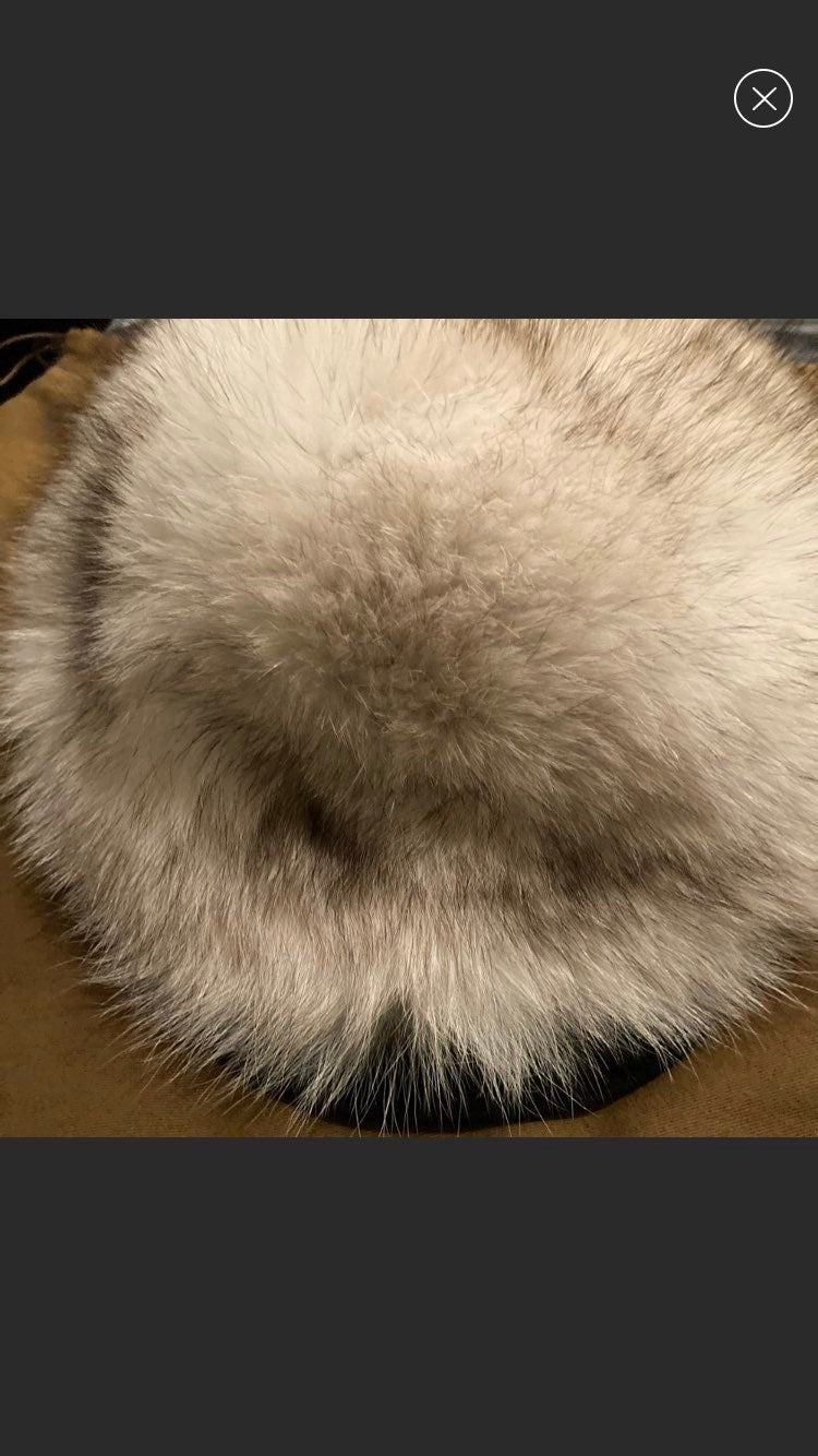 Eric Javits Fox Fur Hat