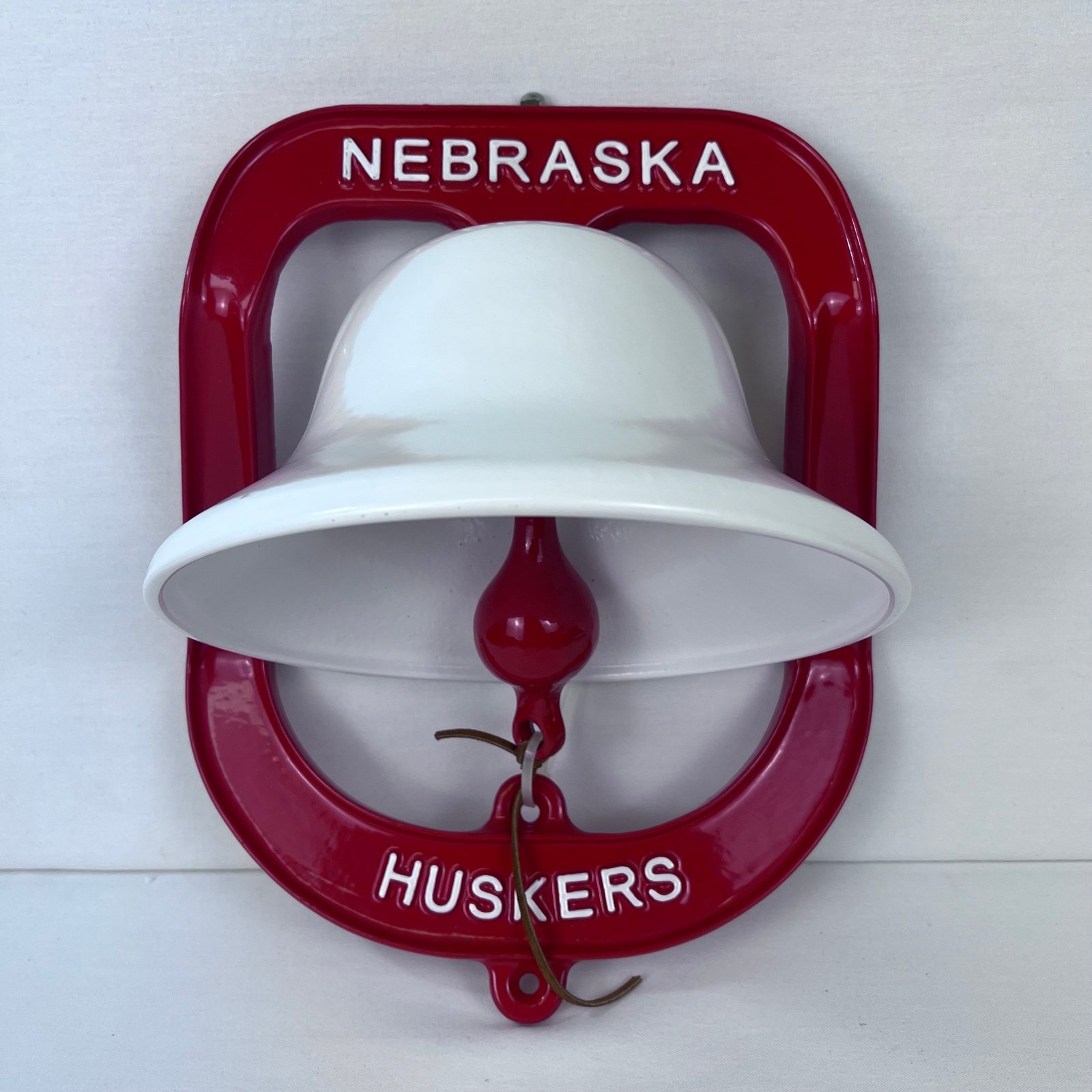 NCAA Football Nebraska Corn Huskers Spirit Bell Longview Brass & Aluminum Sports