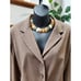 Paradox Women's Brown Polyester Single Breasted Jacket & Pant 2 Pc Suit Size 16