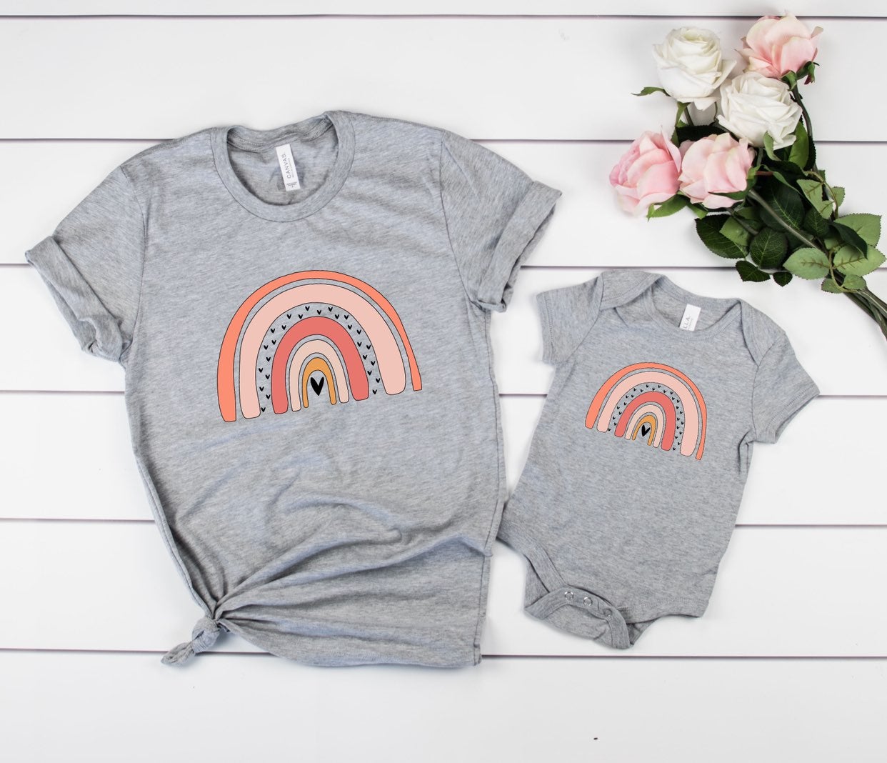 Mom and mini set shirts