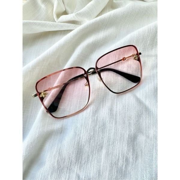 Pink ombre summertime bumblebee sunglasses
