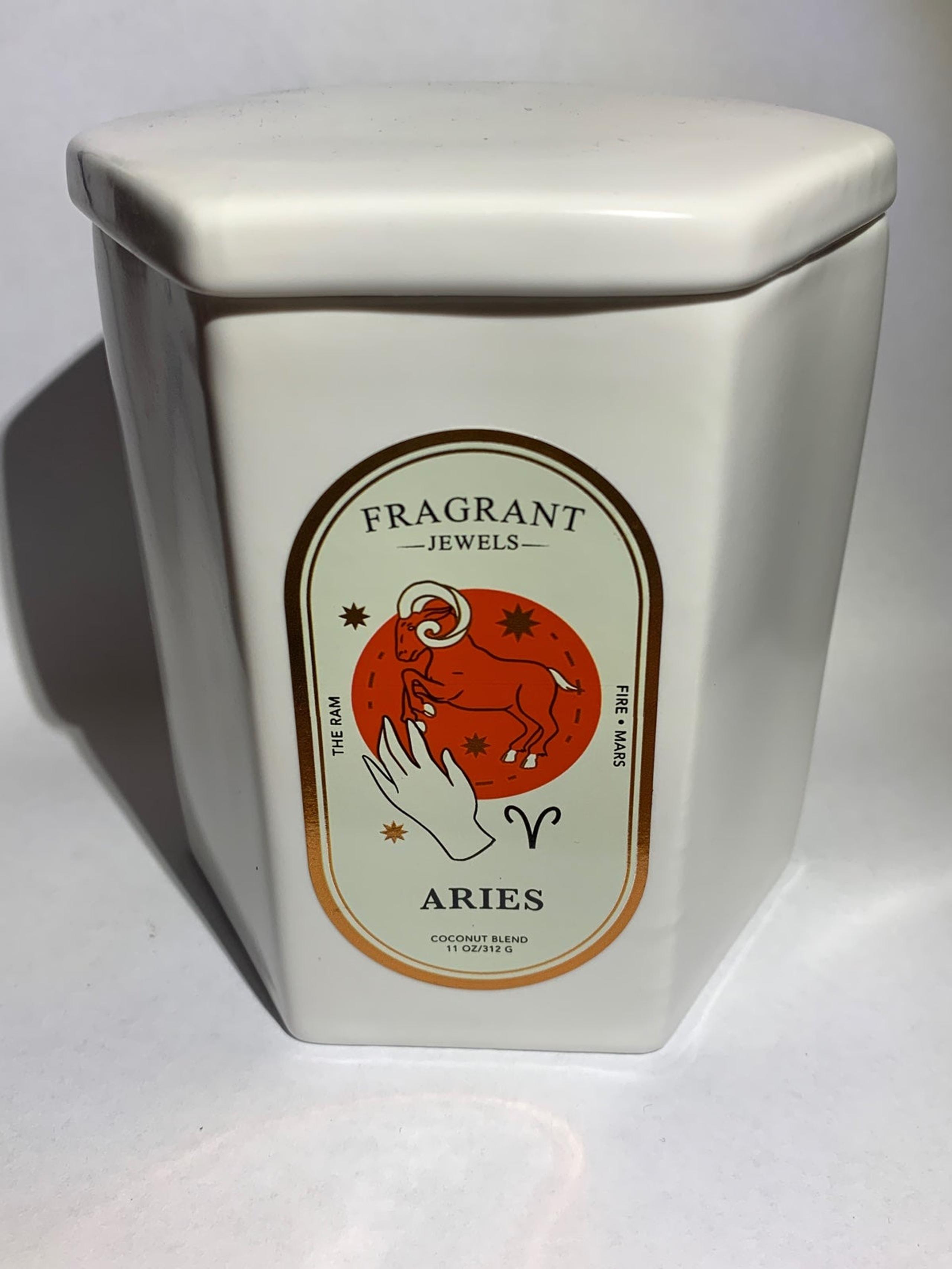Ringless burned Aries Satin Candle