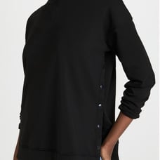 Hatch Black Side Access Nursing Sweatshirt size Small