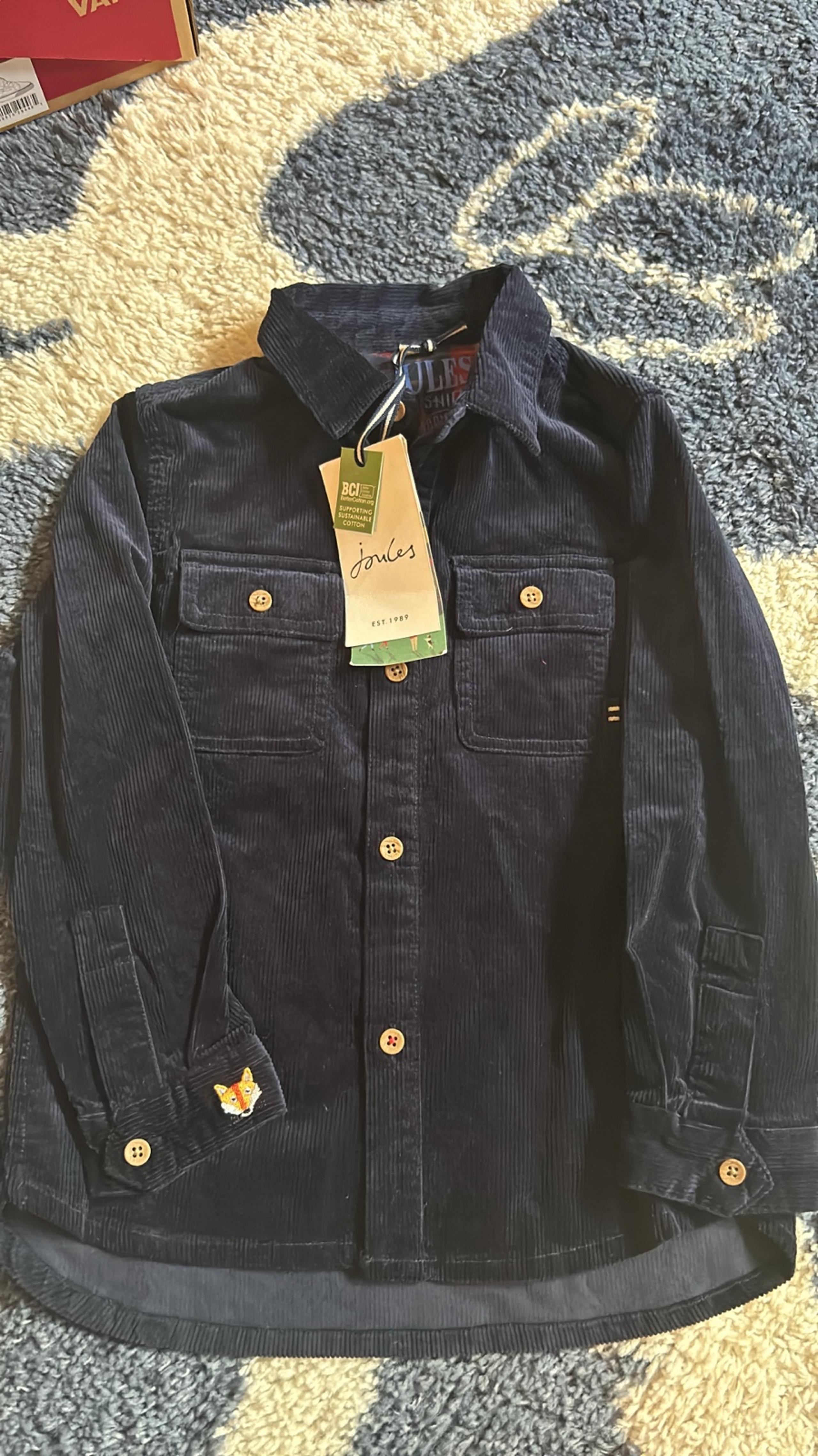 Joules corduroy jacket sz 5