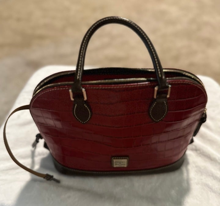 Red/Brown Dooney and Burke Purse