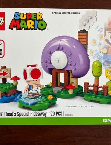77907 LEGO Toad's Special Hideaway & 71376 Thwomp Drop