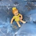 Playskool RARE infant RED hair baby dollhouse