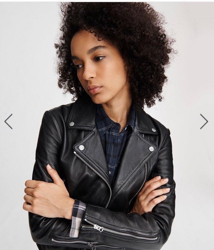 Snowpeak leather jacket