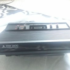 Atari 2600 working, all black