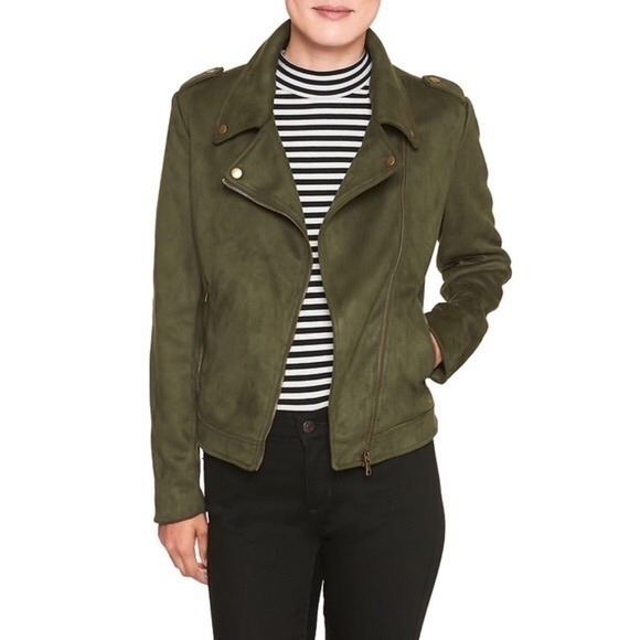 Allsaints suede Dalby biker jacket