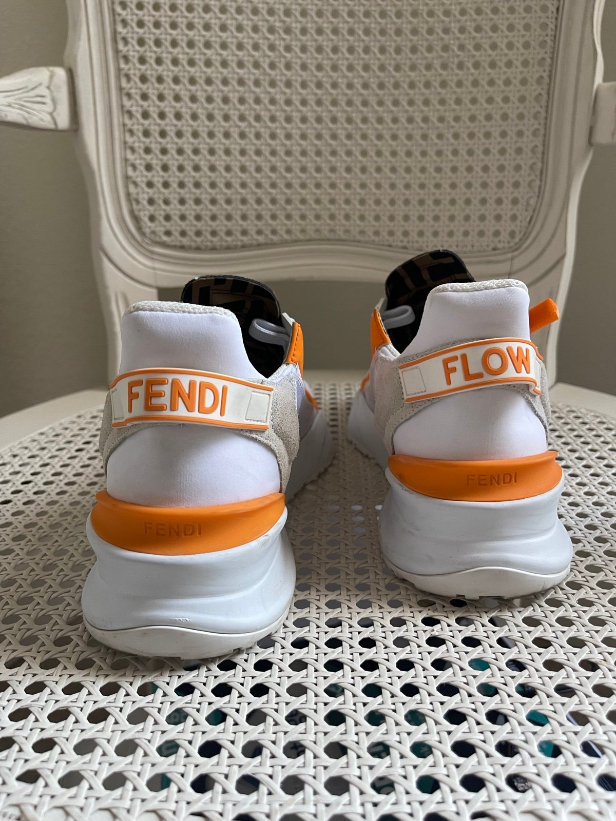 Fendi colorblock sneakers