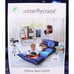 Butterfly Craze Galaxy Pillow Bed Cover 34 x 88 Fits 5 King Pillows Floor Bed
