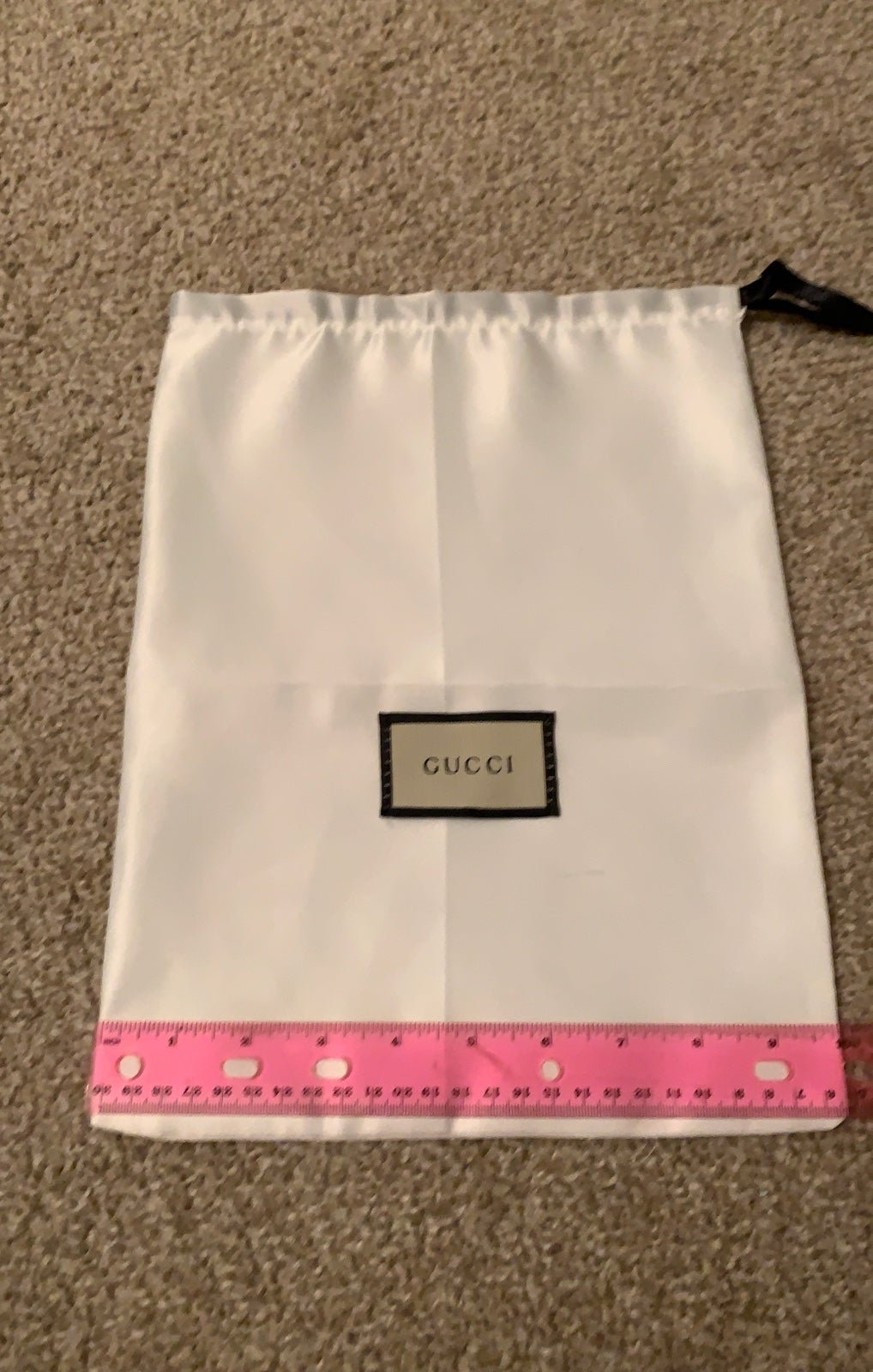 Gucci dust bag