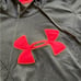 UNDER ARMOUR WOMENS SMALL GRAY COLD GEAR SEMI FITTED HOODIE