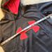 UNDER ARMOUR WOMENS SMALL GRAY COLD GEAR SEMI FITTED HOODIE