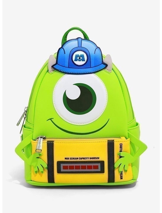 *LAST ONE* Loungefly Disney Pixar Monsters Inc. Mike Wazowski Mini Backpack -NEW