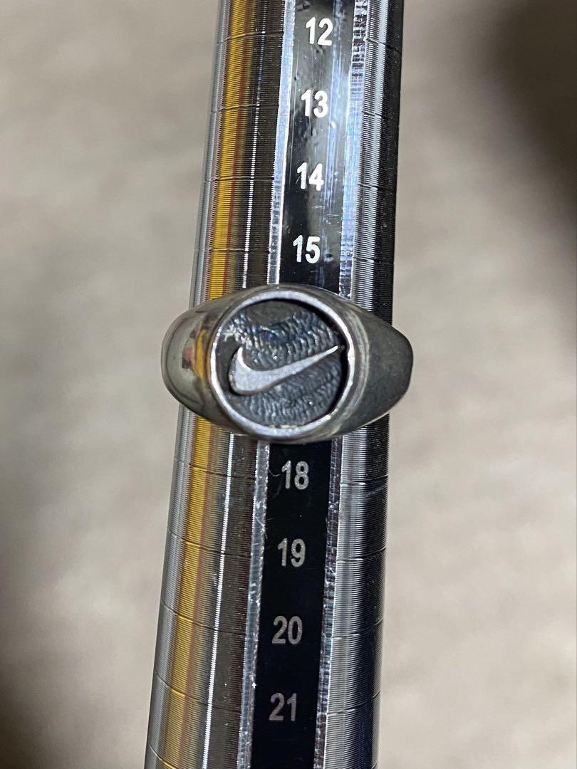ブランドバッグ 人気ランキング2025 925 Silver Bootleg Nike Ring, Swoosh 16.5, Size アクセサリー