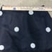 Aston Studio Trixie Linen Skirt in Nero/milk dot polka dot size 6 NEW