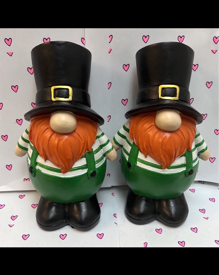 St.Patrick’s day Mini Gnomie Statue