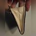 Kate Spade Black Leather Wallet w/bow, snap closure and ID window on back