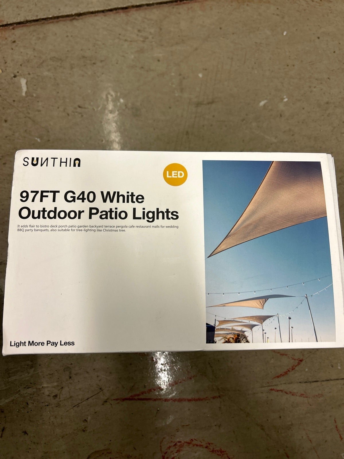 97ft patio lights
