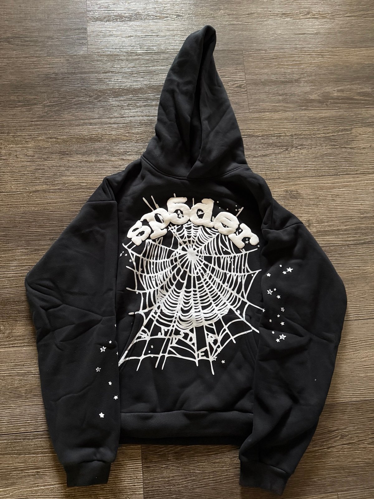 Sp5der Hoodie Black Web