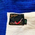 Jantzen wool swim trunks, vintage 30s/1930s, blue, Jantzen Embroidered swimmer