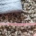 Girls' John Deere Pink Gray Fleece Throw Blanket USA 47” X 63” Big Deer Logo