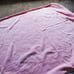 Girls' John Deere Pink Gray Fleece Throw Blanket USA 47” X 63” Big Deer Logo