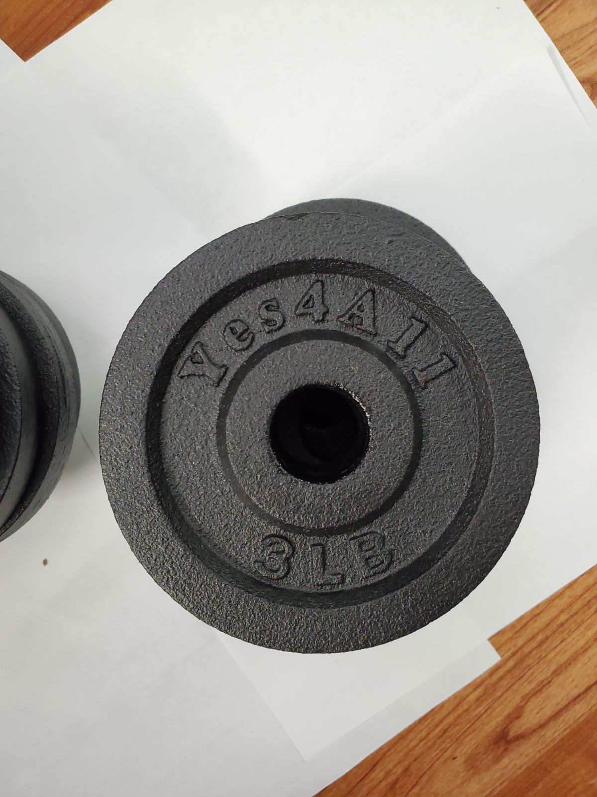 Standard weight plates