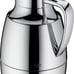 Alfi Pallas 1.0 L Glass Vacuum Chrome Plated Brass Thermal Dispenser Carafe, Met
