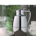 Alfi Pallas 1.0 L Glass Vacuum Chrome Plated Brass Thermal Dispenser Carafe, Met