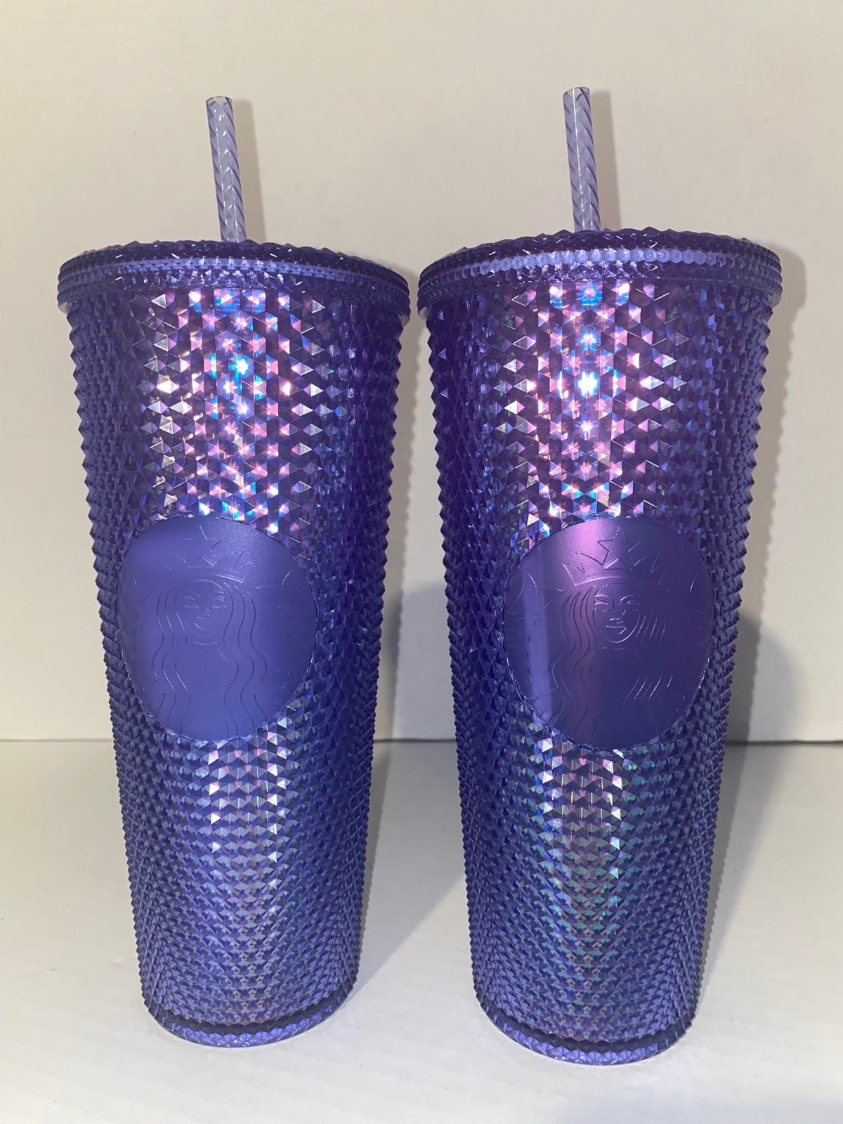 New Starbucks Studded Disneyland & Disneyworld Tumbler Set