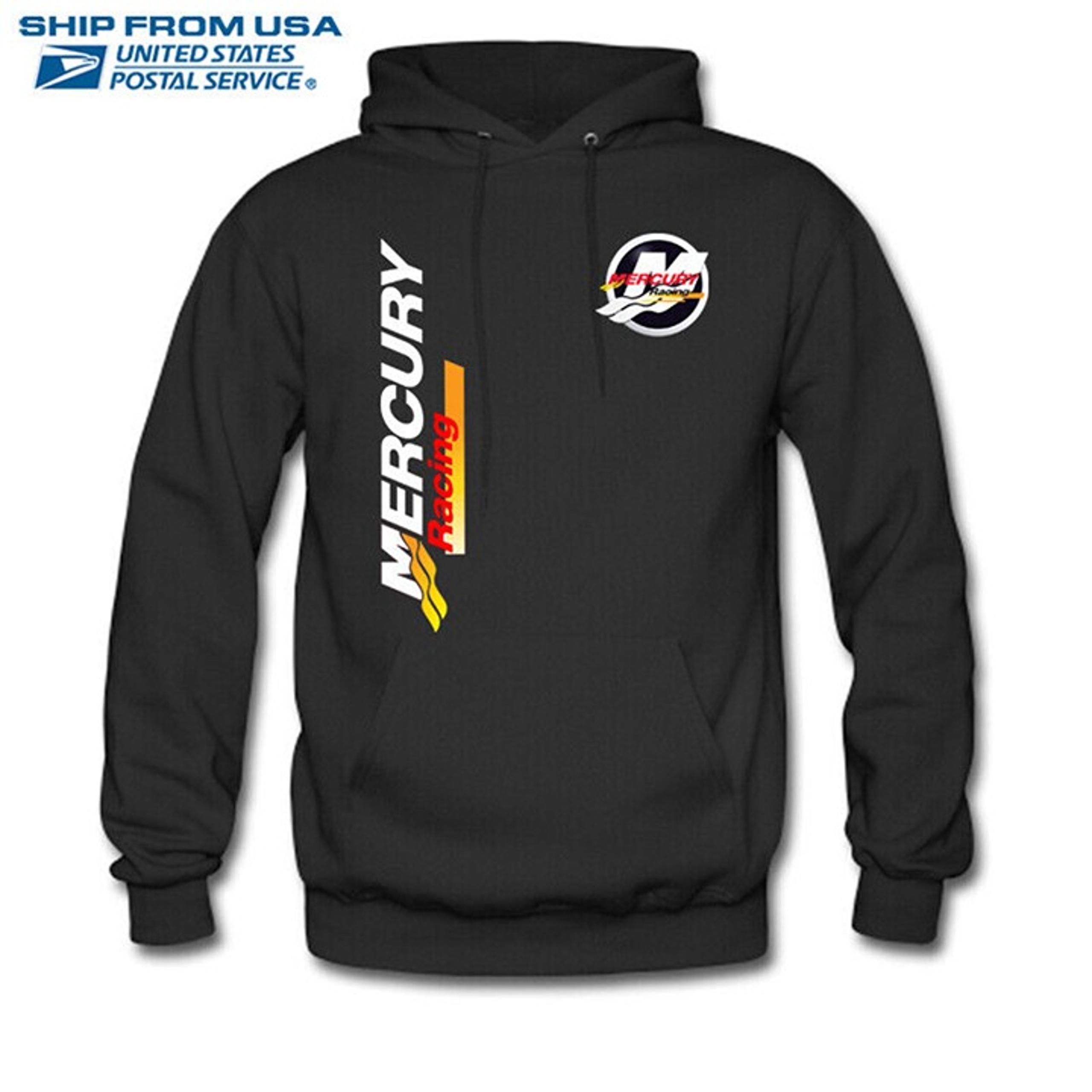 Exclusive Mercury Racing Boats Hoodies Made in USA