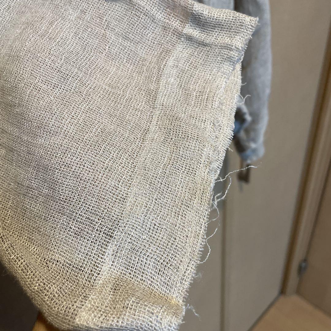 最終値下げ ANCELLM 2 SIZE SHIRT PULLOVER LINEN トップス