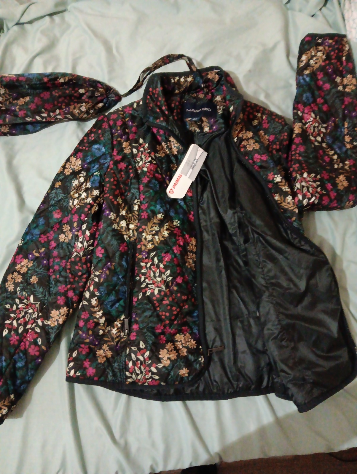 Lands end jacket NWT m/p 10/12