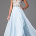 Prom girl Embellished Blue Prom Dress