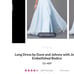 Prom girl Embellished Blue Prom Dress